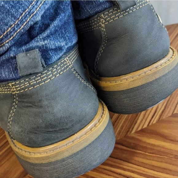 Timberland Denim leather boots size 5 @S7 - Picture 7 of 13